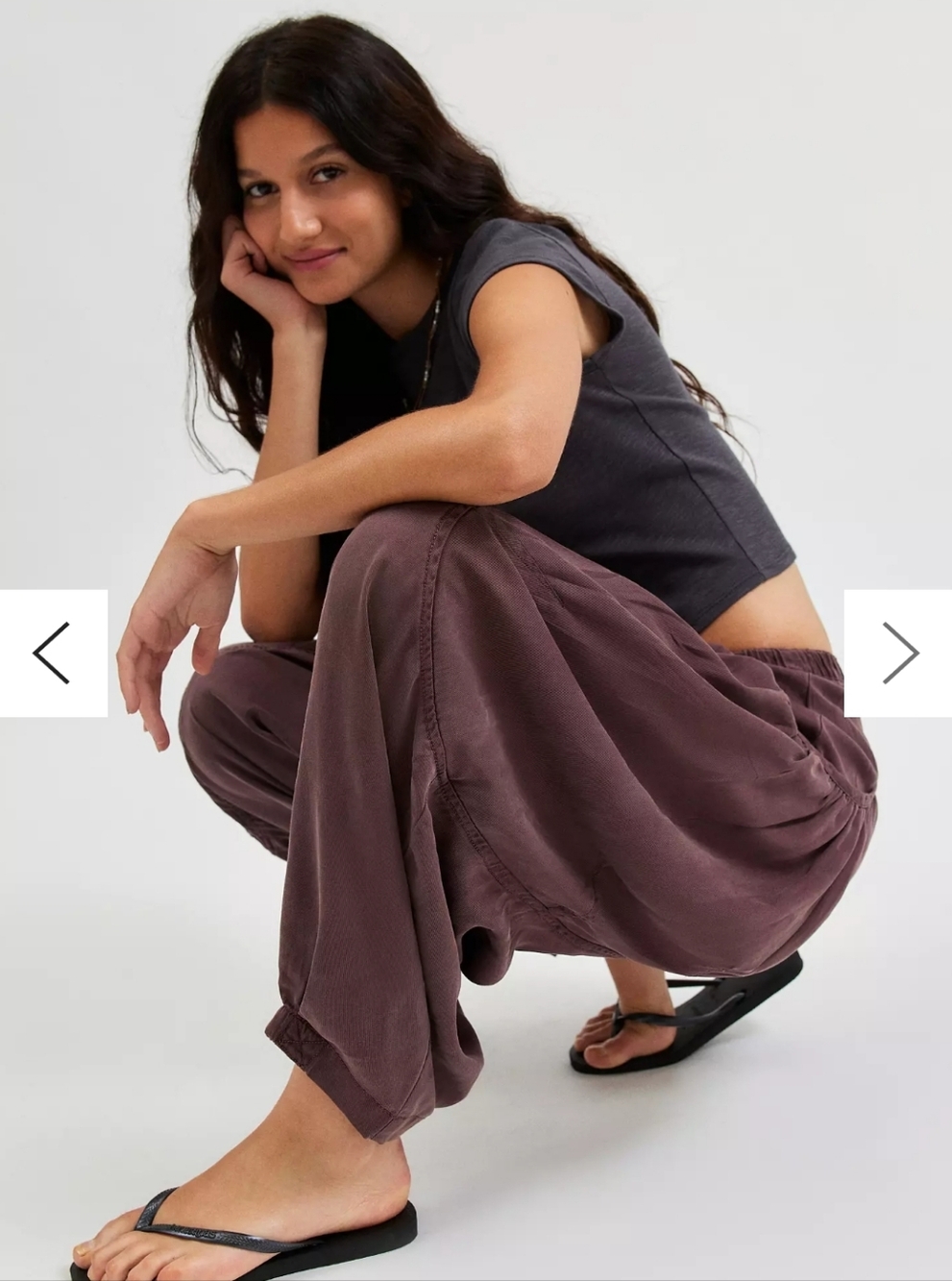 BDG Em 100% Lyocell Pocket Pant - Prune/Plum XS. New - Picture 10 of 10